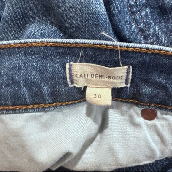 MADEWELL Sz 30 Cali Demi Boot Mid-Wash Jeans High Rise Slim Boot Above Ankle - Picture 10 of 11